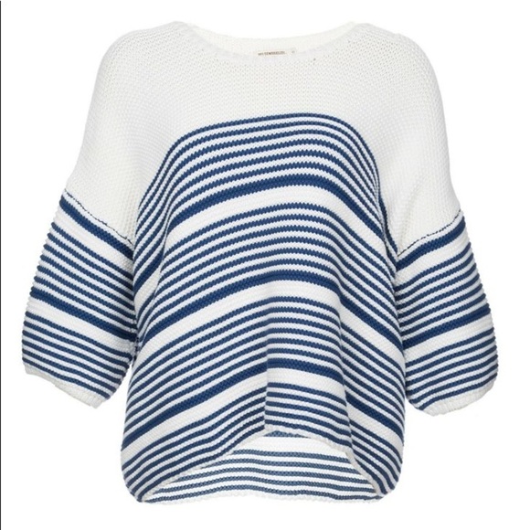 mes demoiselles mathis knot boxy sweater one size - Picture 1 of 4